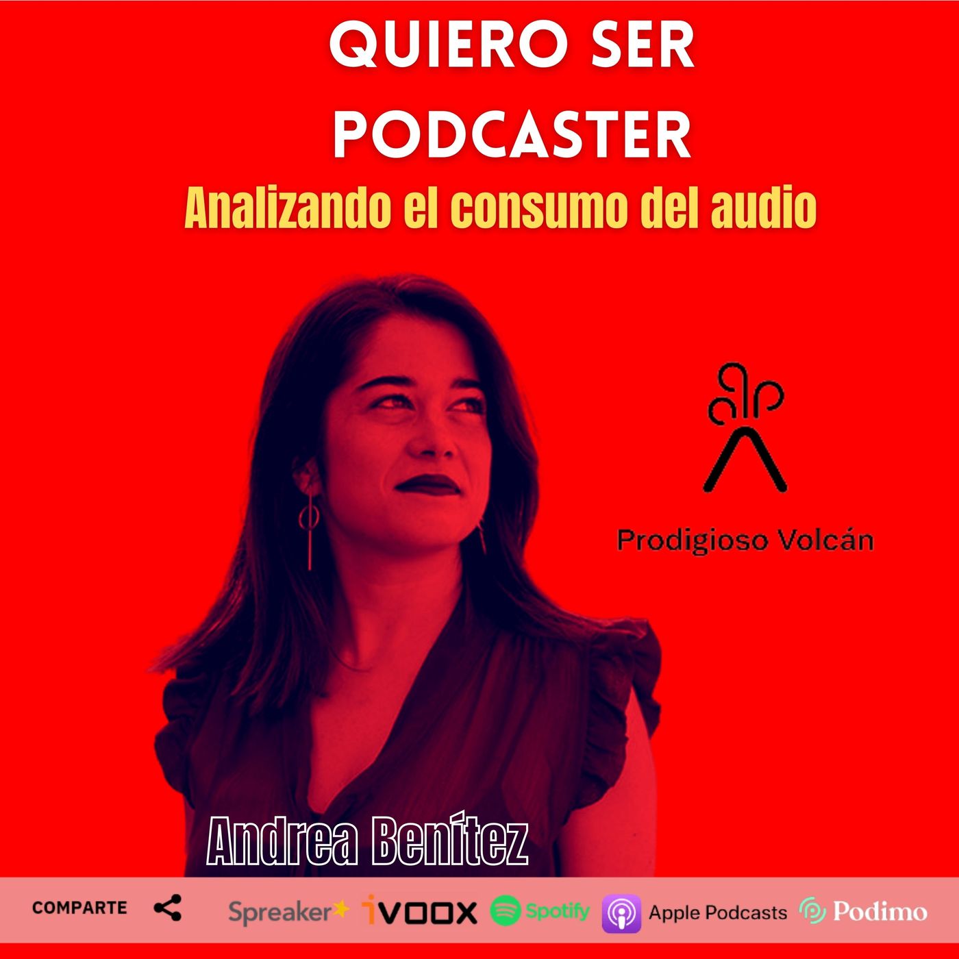 Analizando el consumo de audio con Andrea Benítez de @losdelvolcan