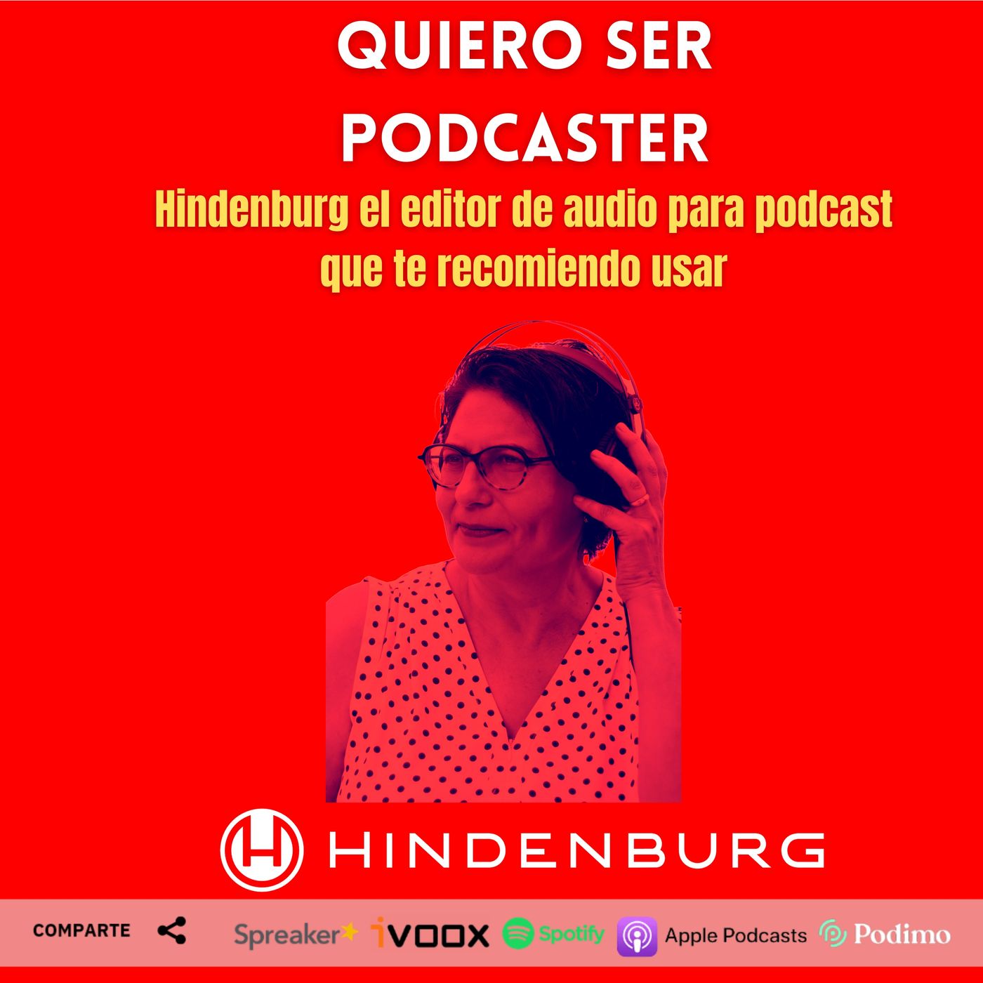 Hindenburg el editor de audio para podcast que te recomiendo usar @HindenburgNews