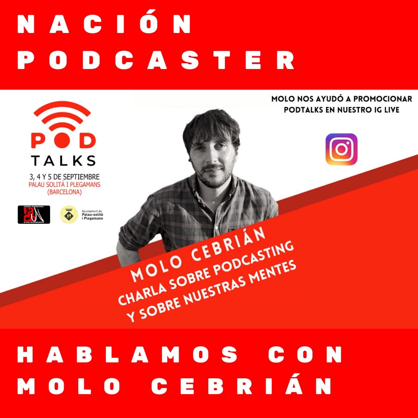 Hablamos con Molo Cebrian sobre podcasting y la mente @molo_cebrian