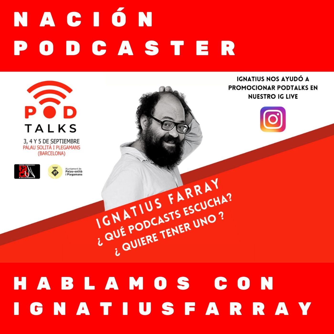Hablamos con Ignatius Farray sobre podcasting @IgnatiusFarray