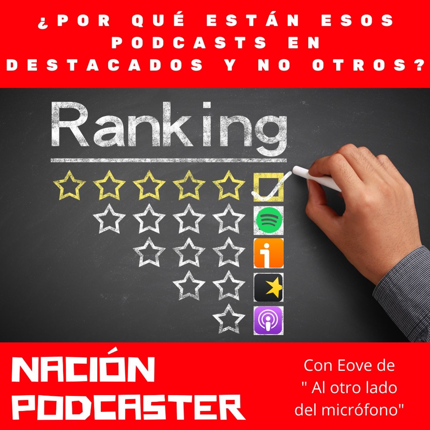 ¿ Por qué están esos podcasts en destacados y no otros? con @eove