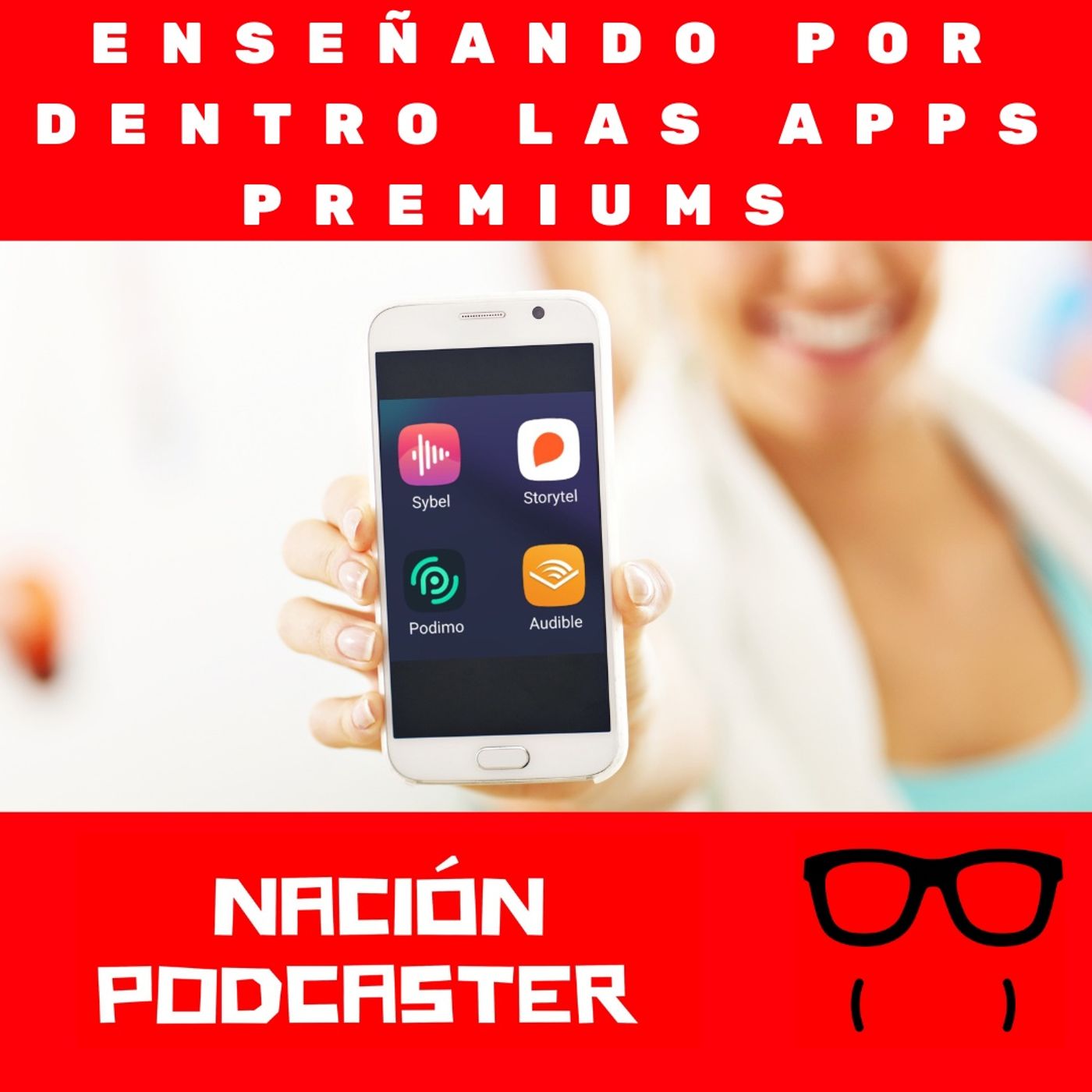 Enseñando por dentro las apps de @PodimoSpain @Storytel_ES  @Audible_ES @Sybel_co