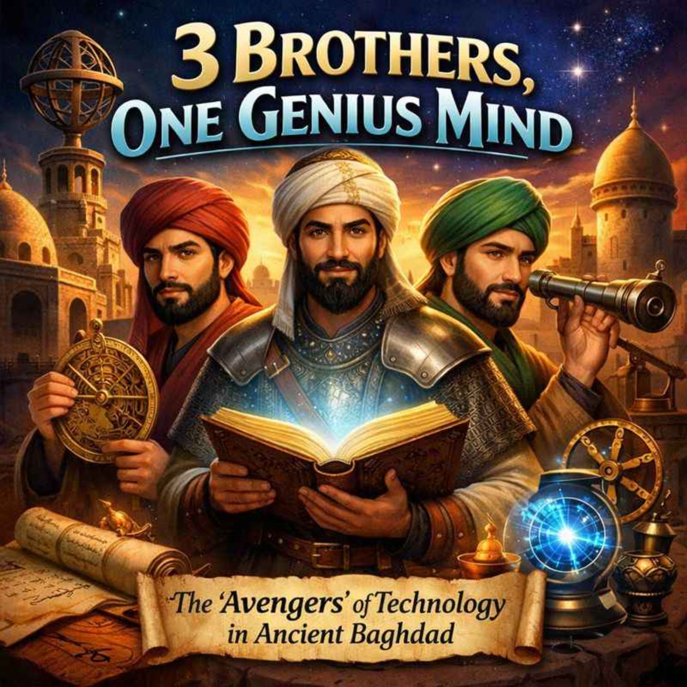 3 Brothers, One Genius Mind The “Avengers” of Technology in Ancient Baghdad episode artwork
