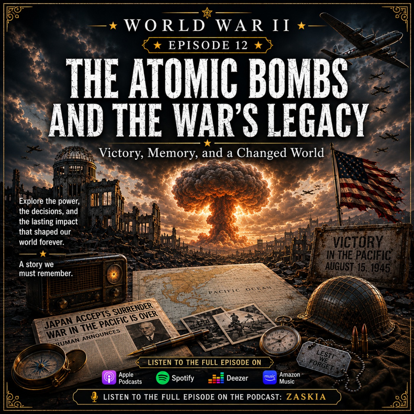 The Atomic Bombs and the Wars Legacy episode artwork