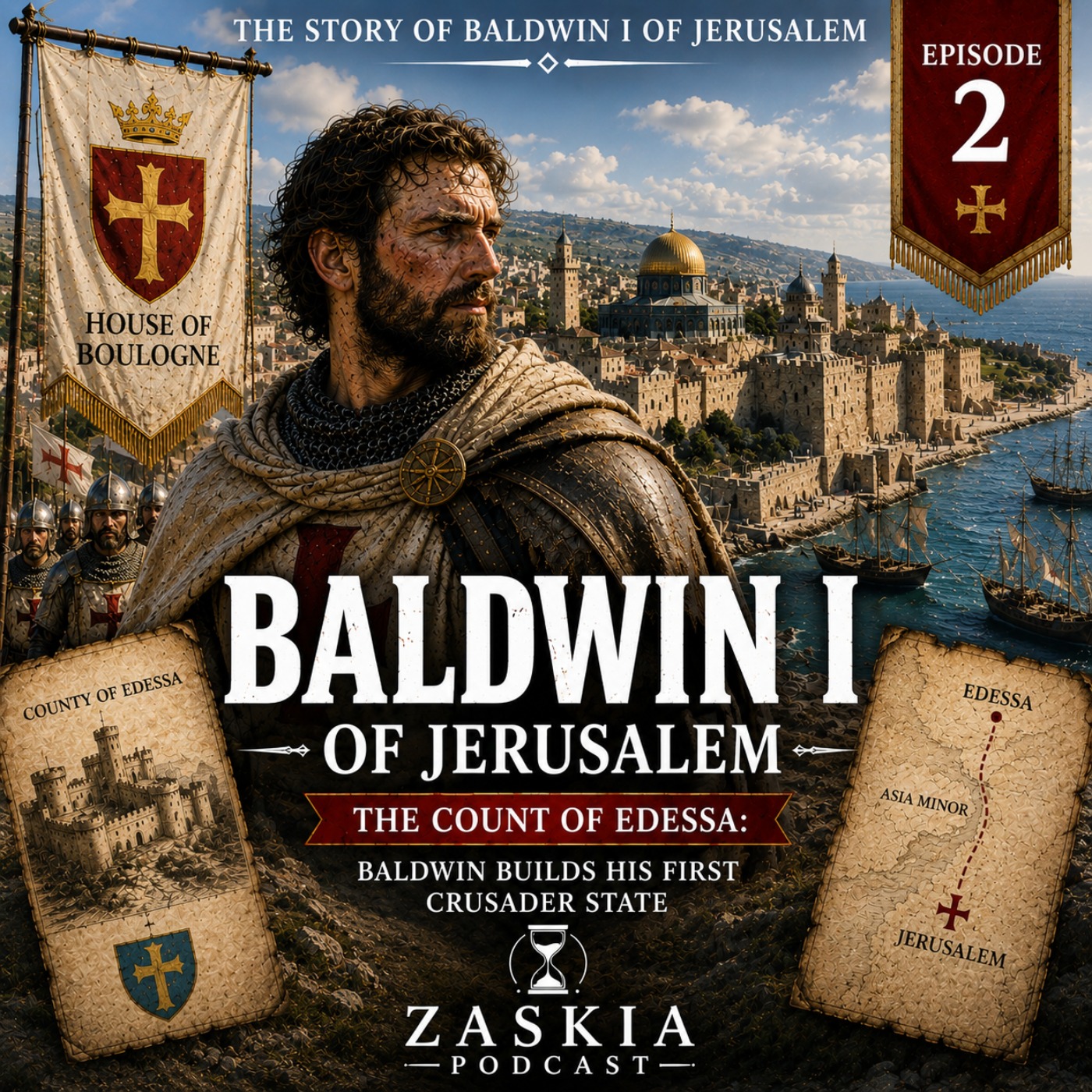The Count of Edessa Baldwin Builds His First Crusader State episode artwork
