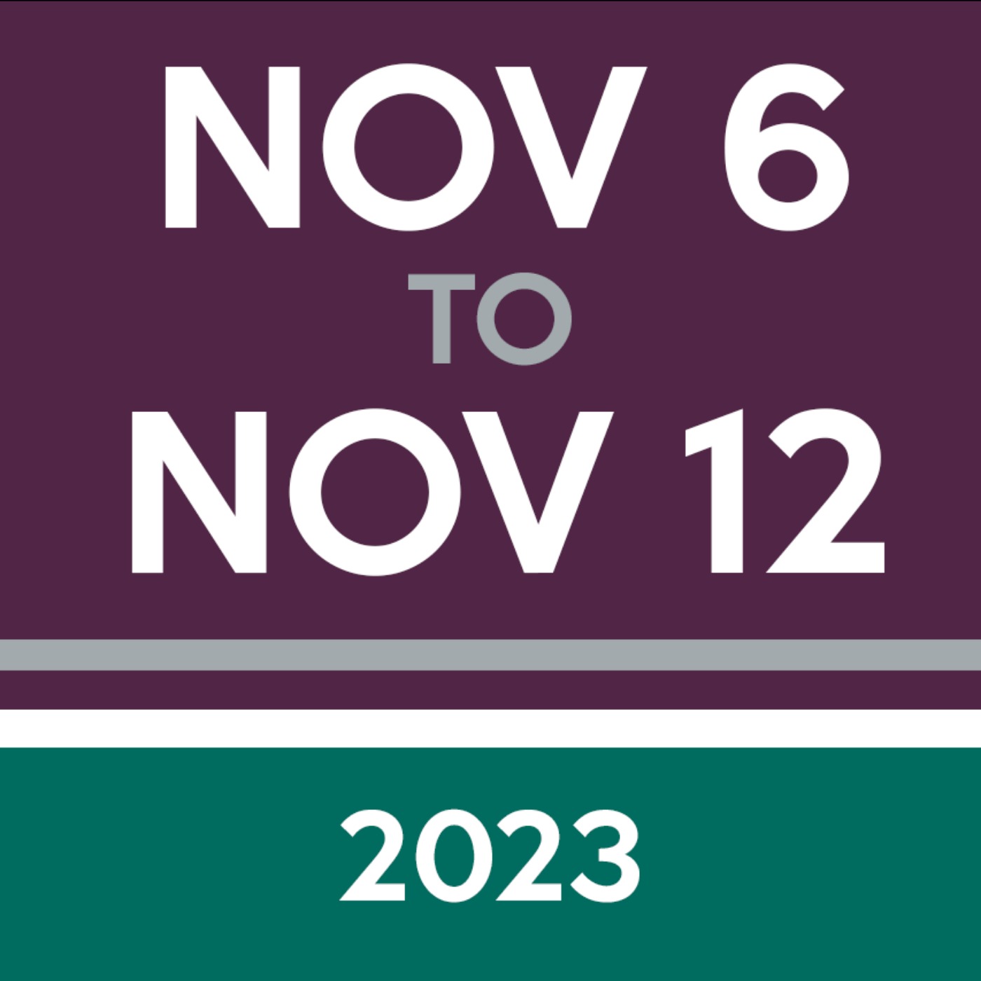 Week 45: Nov 6th to Nov 12th, 2023
