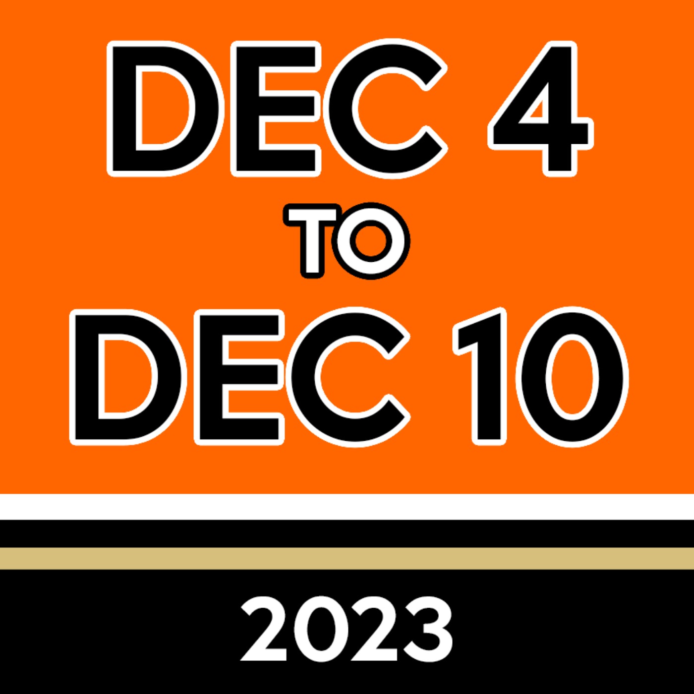 Week 49: Dec 4th to Dec 10th, 2023