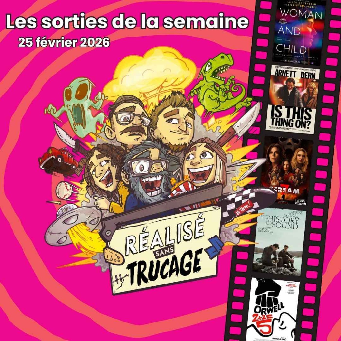😱 SCREAM 7, IS THIS THING ON, WOMAN AND CHILD & LE SON DES SOUVENIRS🎙️