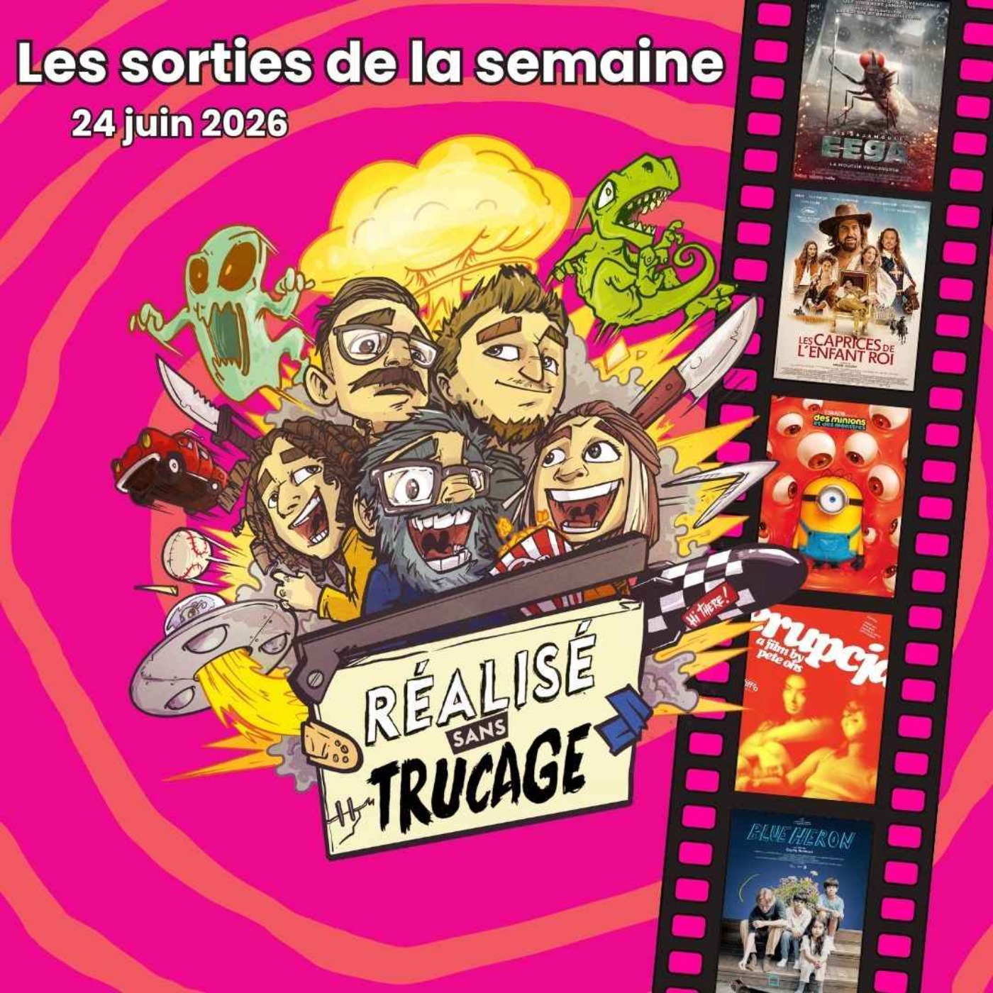 🐙 DES MINIONS ET DES MONSTRES, LES CAPRICES DE L'ENFANT ROI & ERUPTION🌋