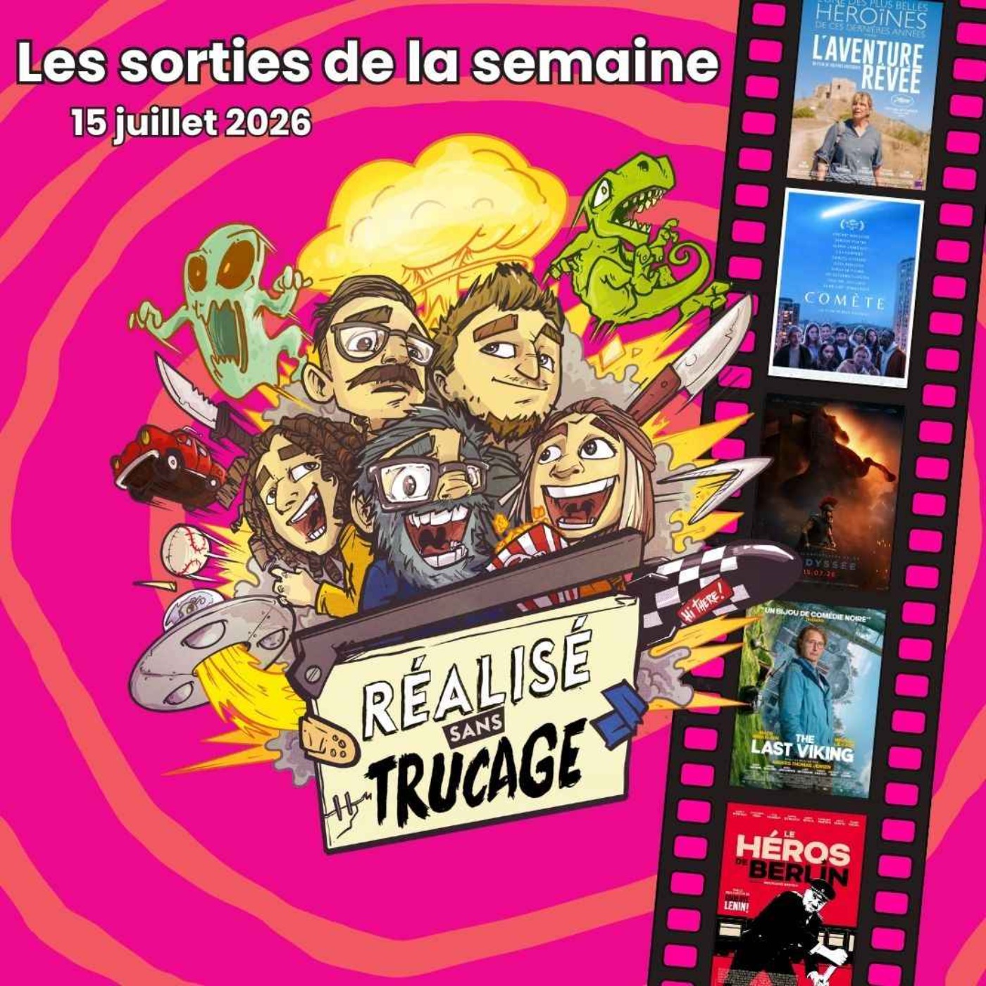 ⛵L'ODYSSÉE, THE LAST VIKING, COMÈTE & L'AVENTURE RÊVÉE — Réalisé Sans Trucage