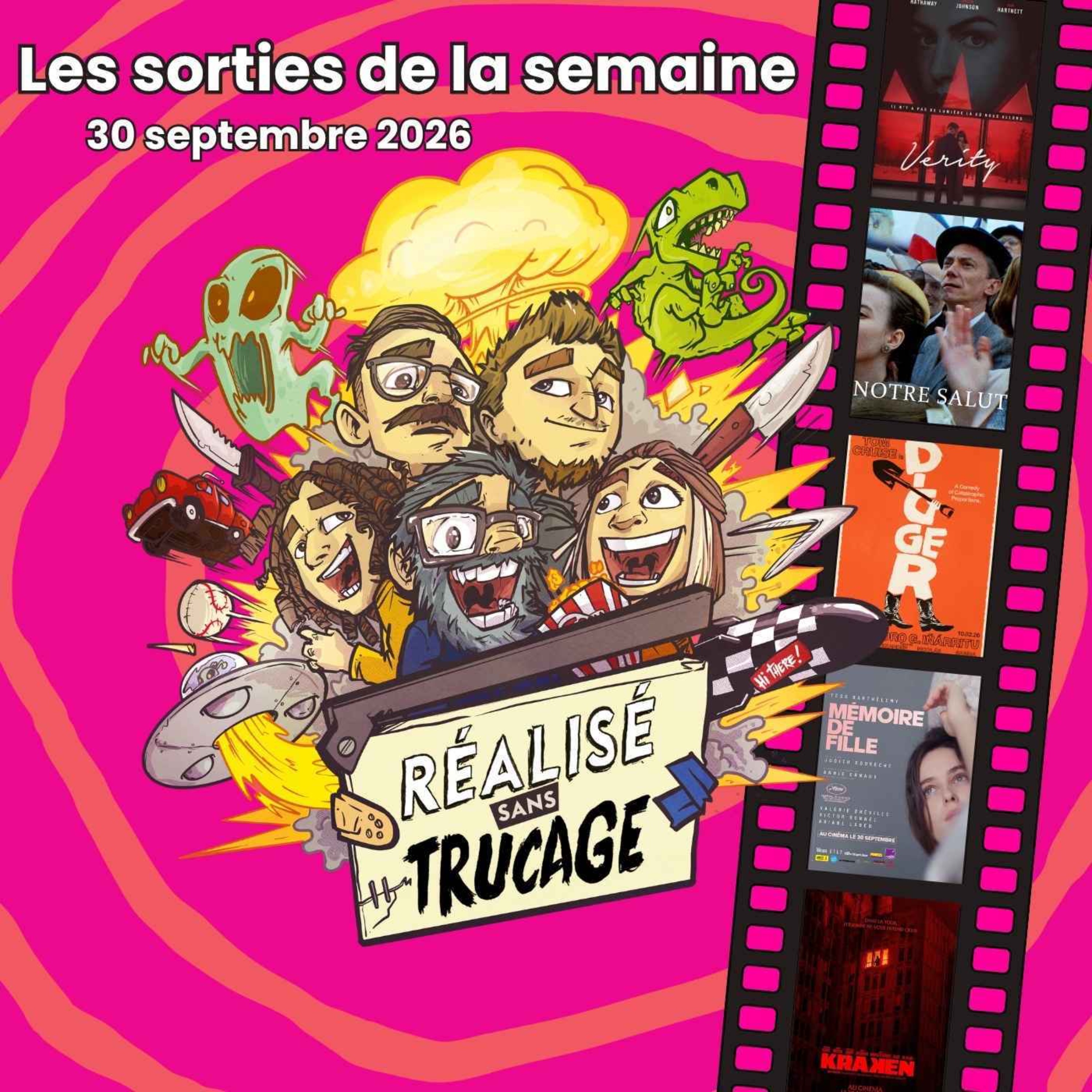  DIGGER, NOTRE SALUT, MÉMOIRE DE FILLE, KRAKEN & VERITY🖊️ — RÉALISÉ SANS TRUCAGE