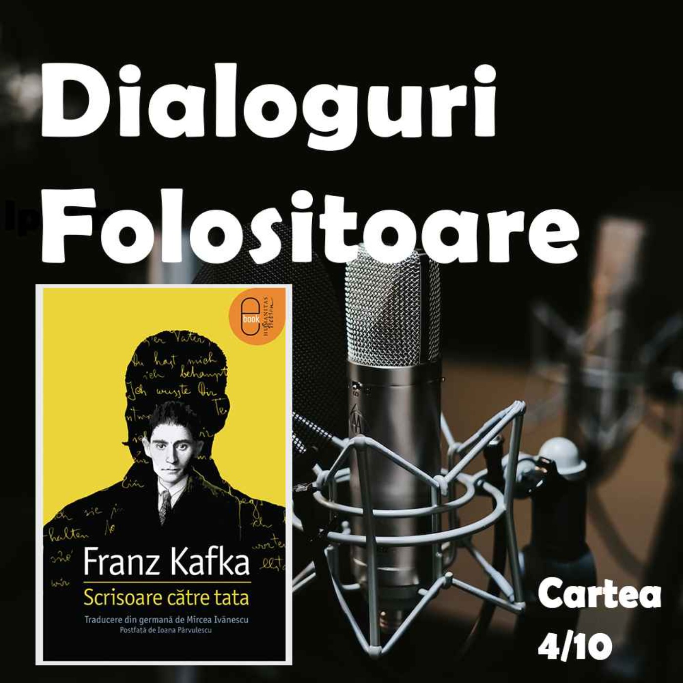 cover art for Discutăm cartea "Scrisoare către tata" de Franz Kafka