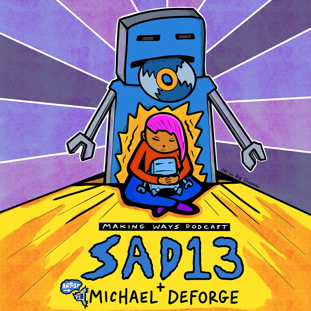 The Art of Sad13 + Speedy Ortiz with Sadie Dupuis and artist Michael DeForge