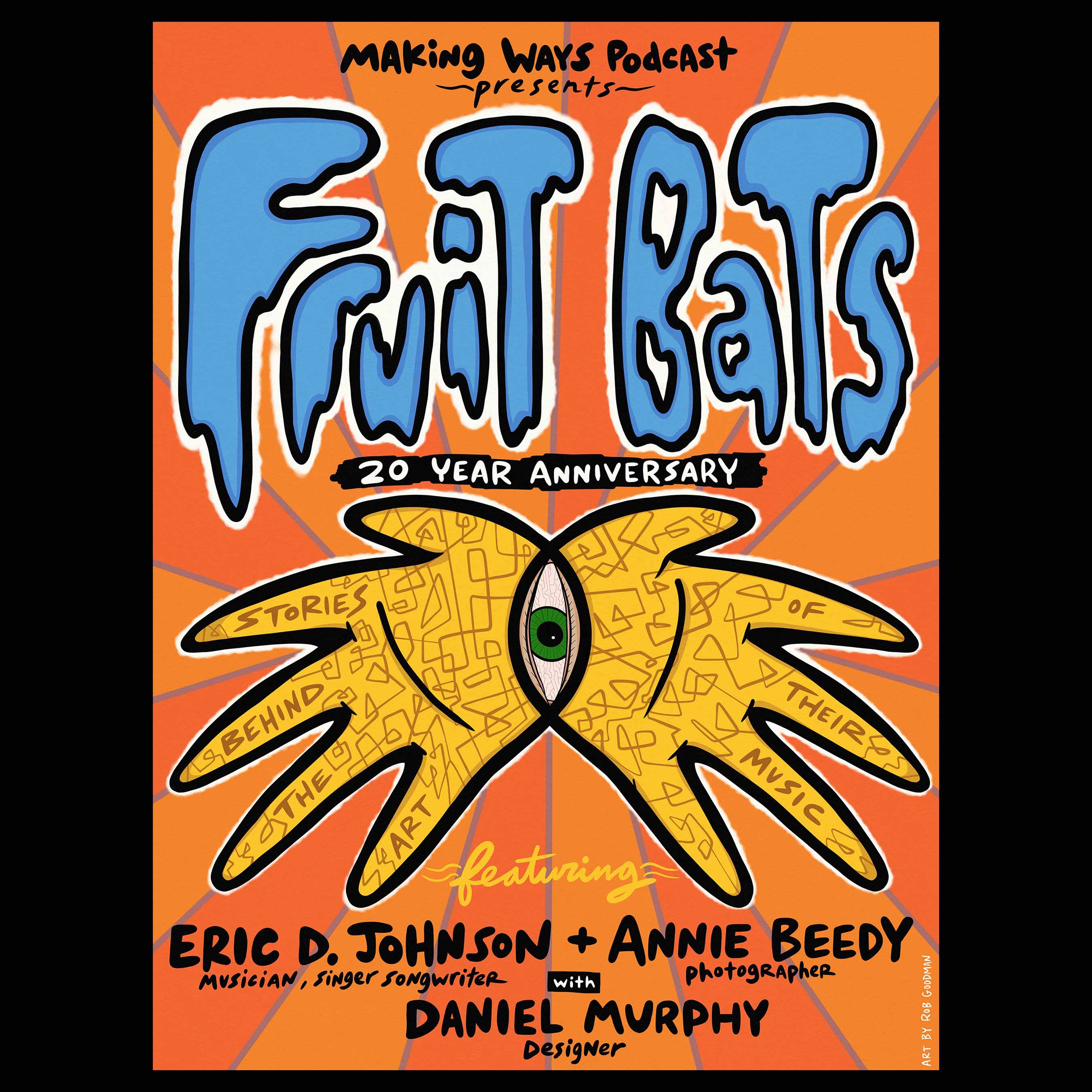 The Art of Fruit Bats: Eric D. Johnson, Annie Beedy, and Daniel Murphy