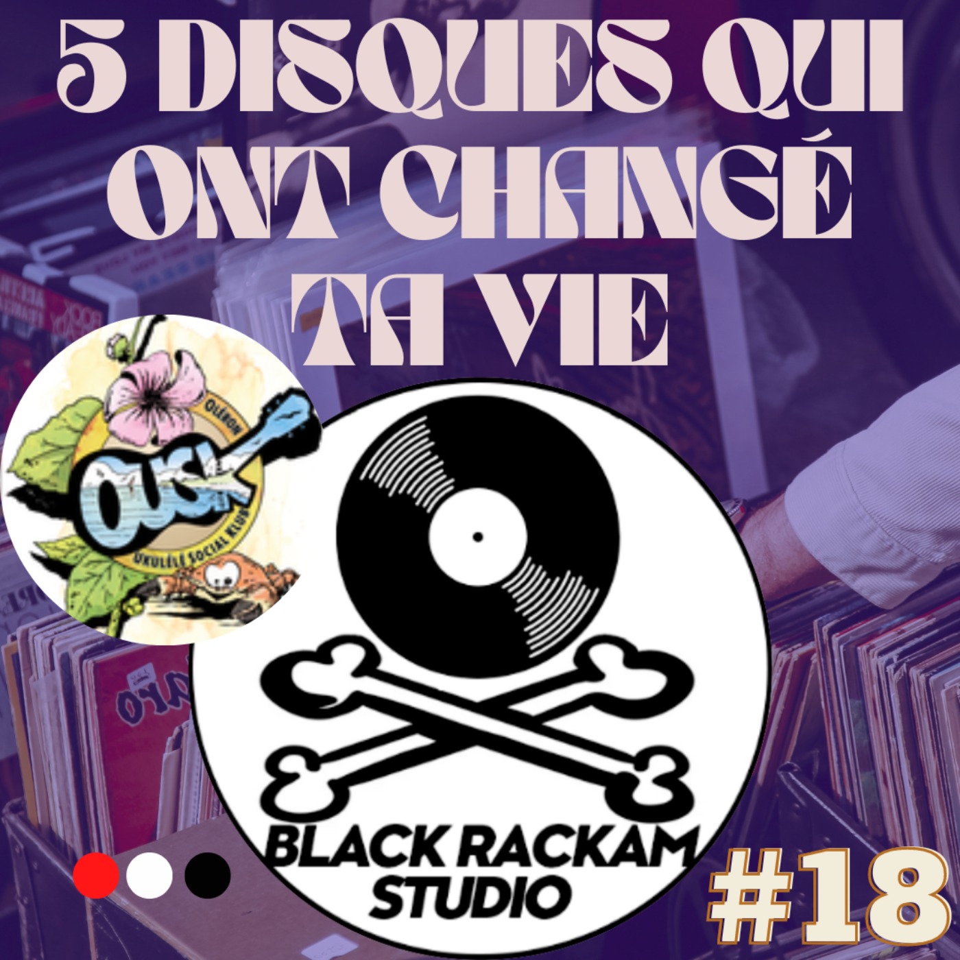 Episode 18 - Bernard, collectionneur de vinyles et président de l'Oléron Ukulélé Social Klub...