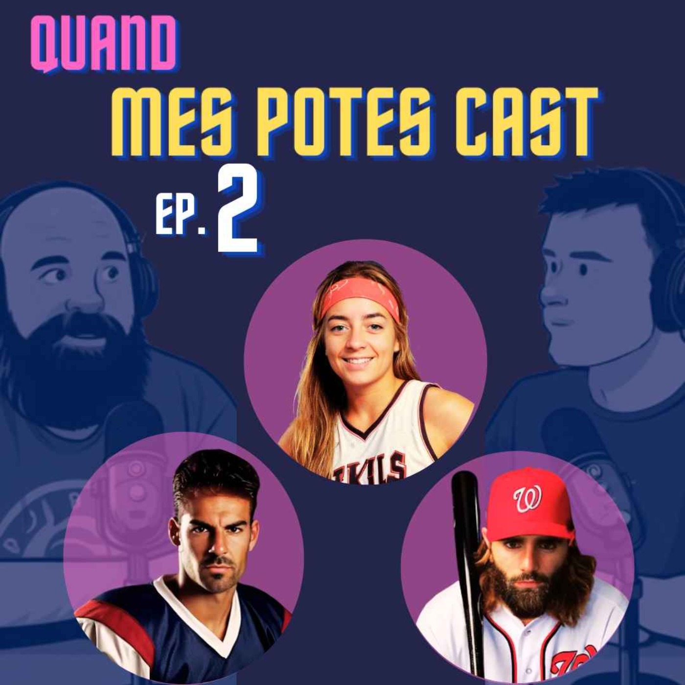 Quand mes potes cast