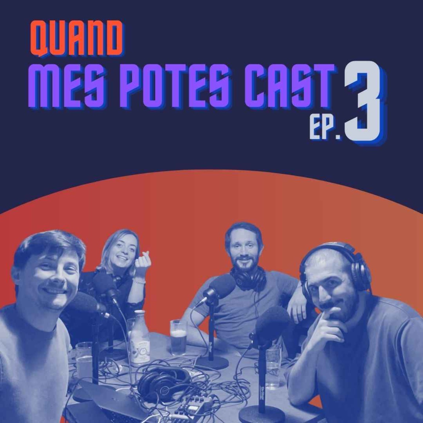 Quand mes potes cast