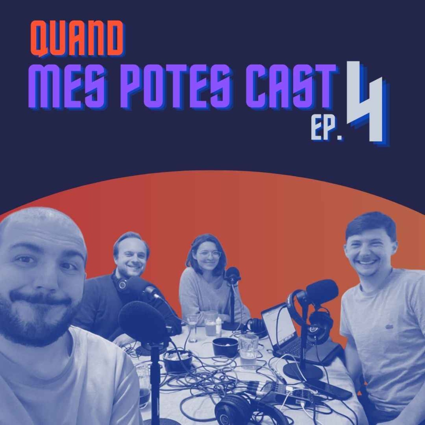 Quand mes potes cast