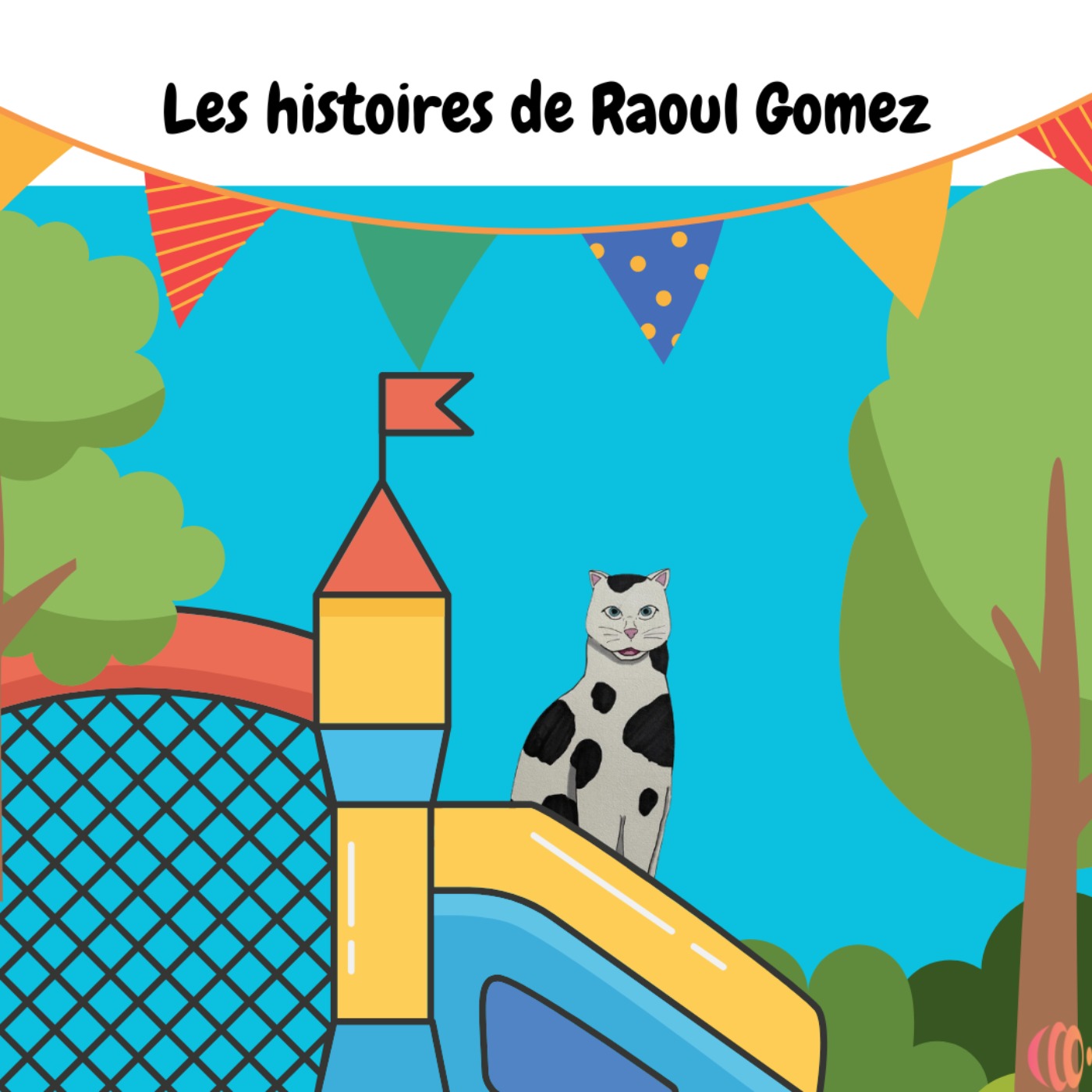 Raoul Gomez et le château gonflable