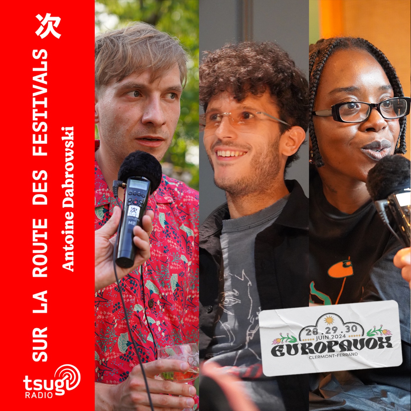 Europavox avec Eloi, Eddy de Pretto, Kid Simius, Martha Da'Ro, Postman, Anushka Chkheidze