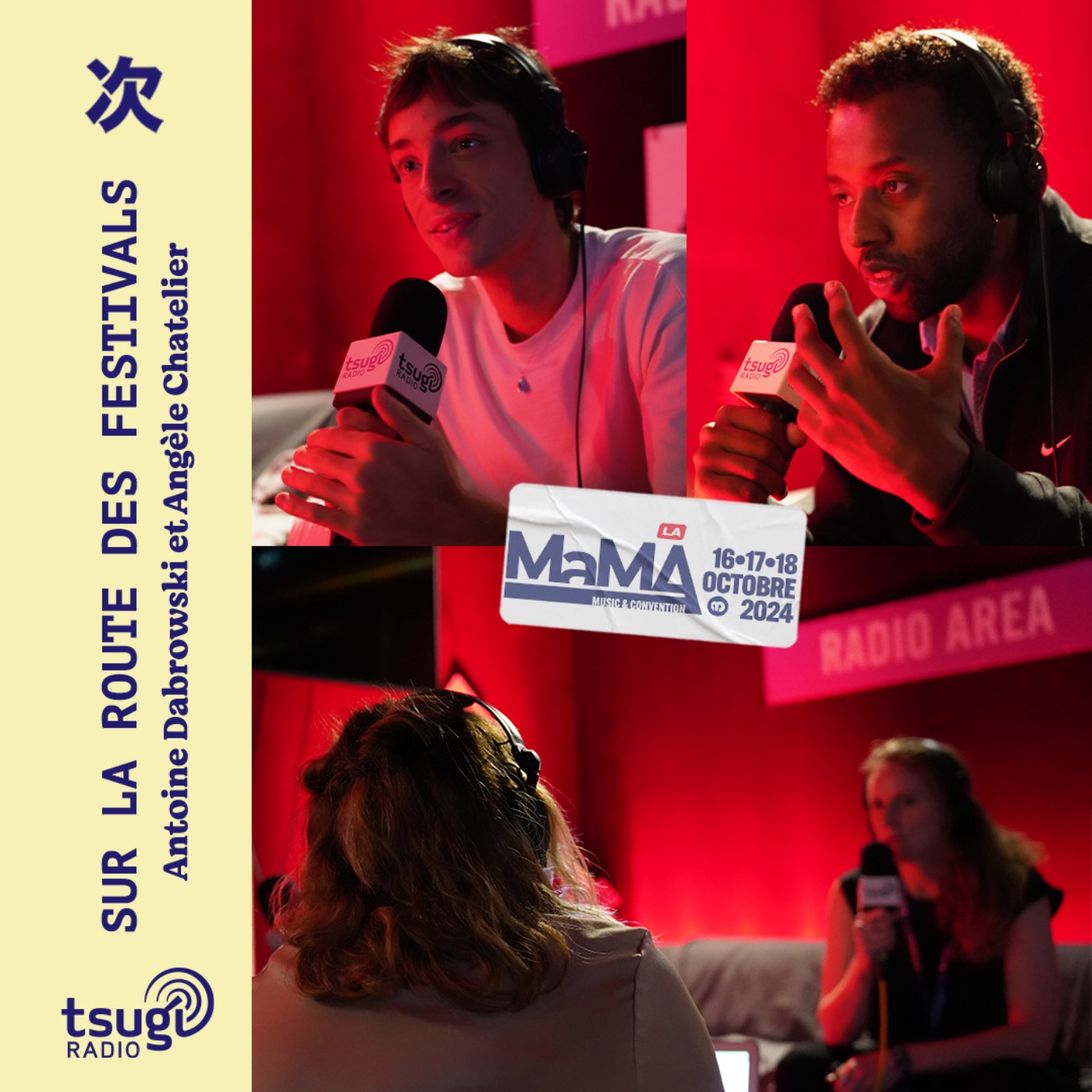 Jour 2 du MaMA avec Billie, Marius, Dinaa, Shobra El General et Azzedine Fall