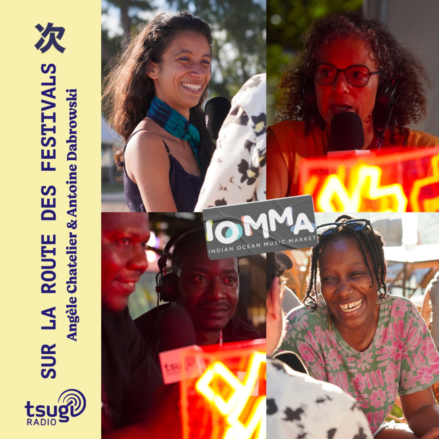 Angèle & Antoine en direct du IOMMA à La Réunion avec Lisa Ducasse, Man Fongo, Kasiva Mutua