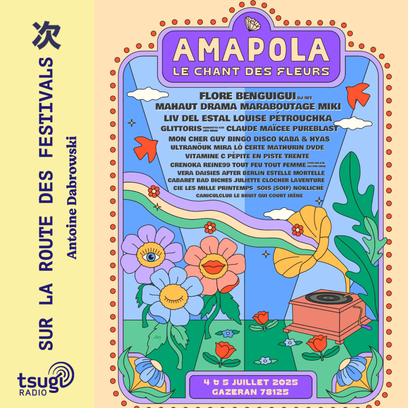 Amapola Festival avec Théophile Dubus, Maïcee, Mira Ló et l'Écolo Bus episode artwork