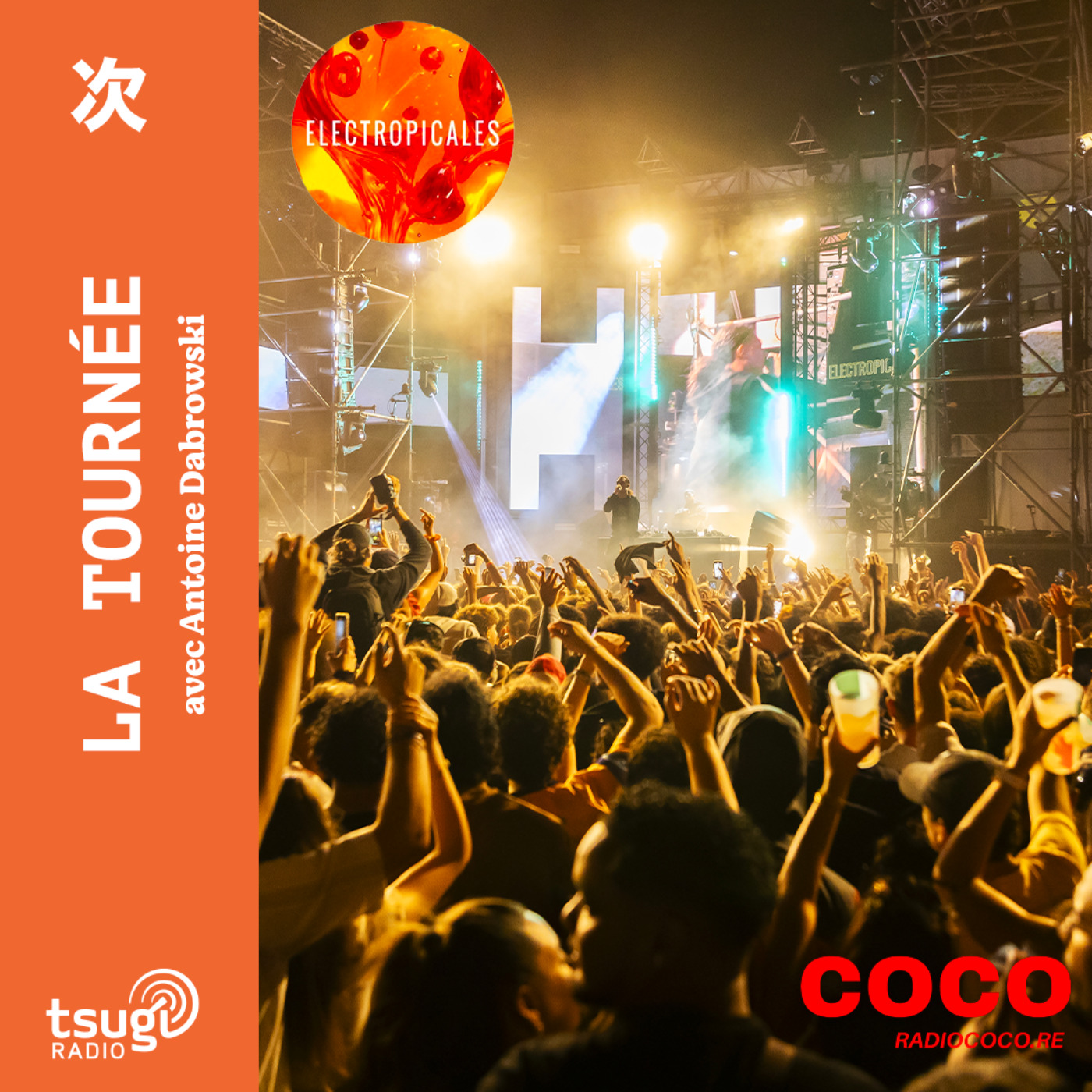 Électropicales en direct de la Réunion et en simultané sur Radio Coco