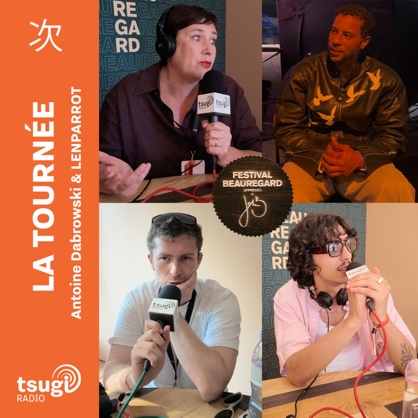 La Tournée · Beauregard avec disiz, Shame, Milhan et Claire Lesaulnier episode artwork