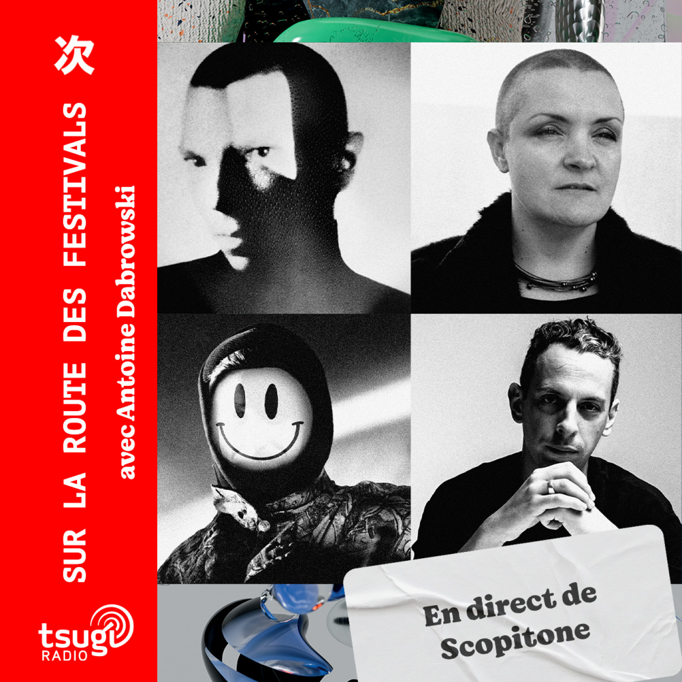 En direct de Scopitone avec Maelstrom, Flore, Djedjotronic, Fasme et Alex Augier