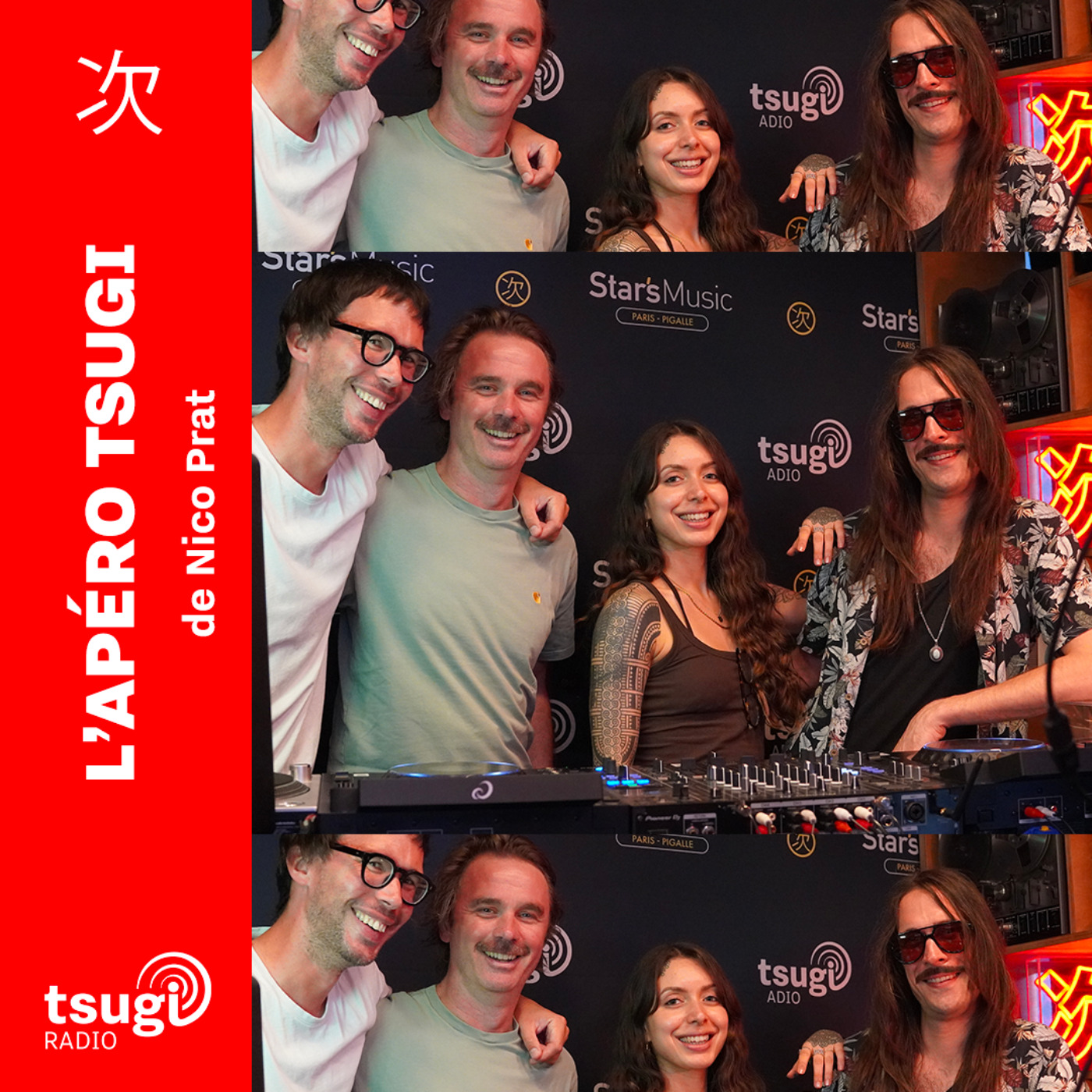 L'Apéro Tsugi avec Avec Clara (Red Mantis), Kevin Chamotte, Alex Hautecoeur et Abel Mazaudier