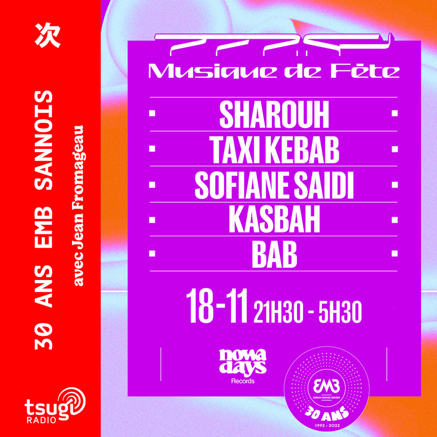 Les mensuelles de Tsugi Radio