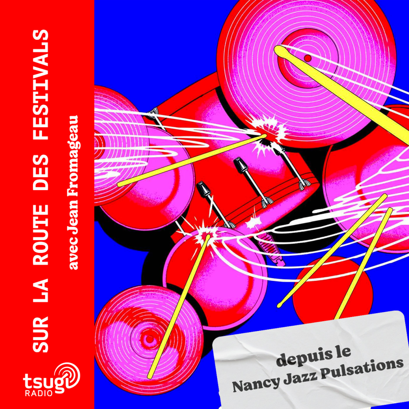 En direct de Nancy Jazz Pulsations avec Anne Pacéo, MNNQNS, CTL et l'équipe du festival