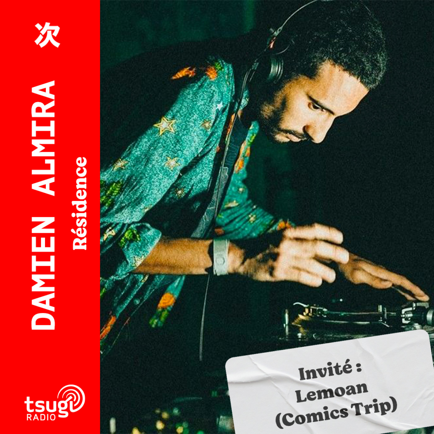 Damien Almira invite Lemoan (Comics Trip Records) : Vinyl Session episode artwork