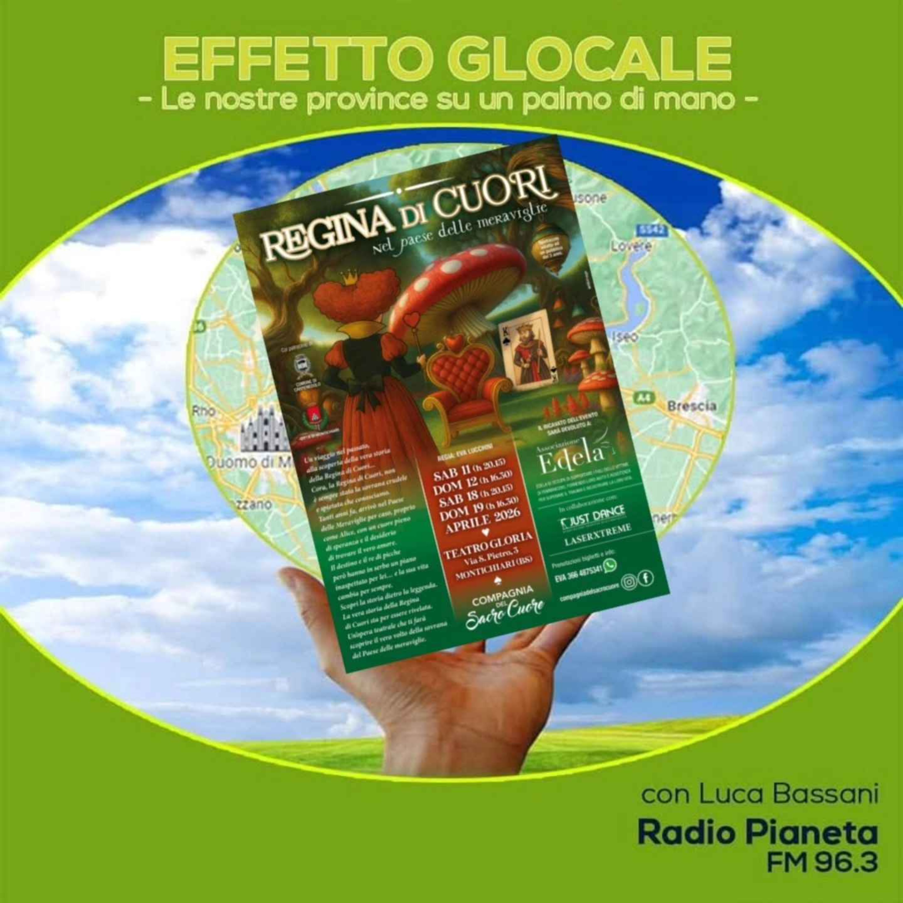 Intervista a Eva Lucchini sul musical "Regina di Cuori" a favore di Edela episode artwork