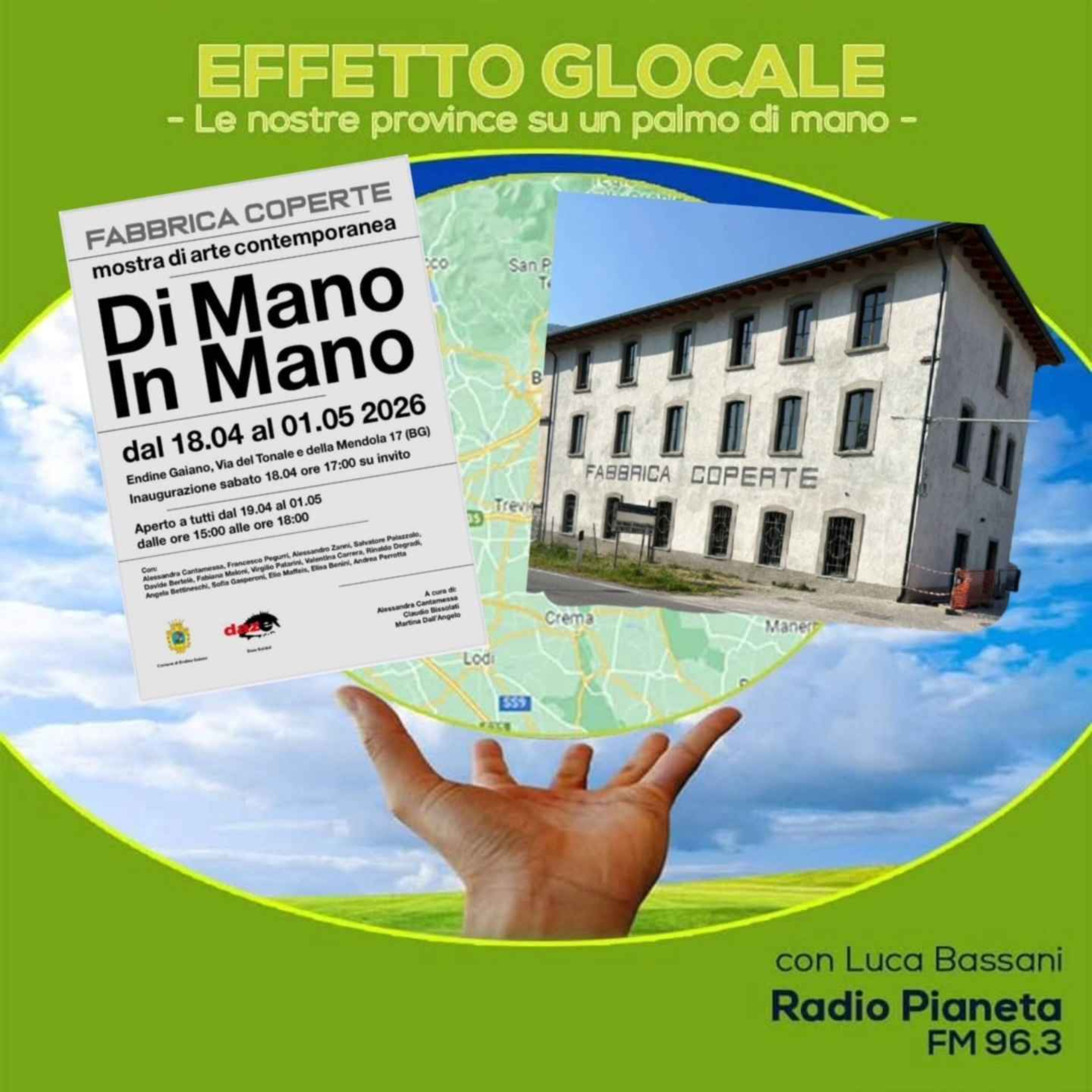"Di Mano In Mano" alla Fabbrica Coperte è arte contemporanea e riqualificazione in un colpo solo episode artwork