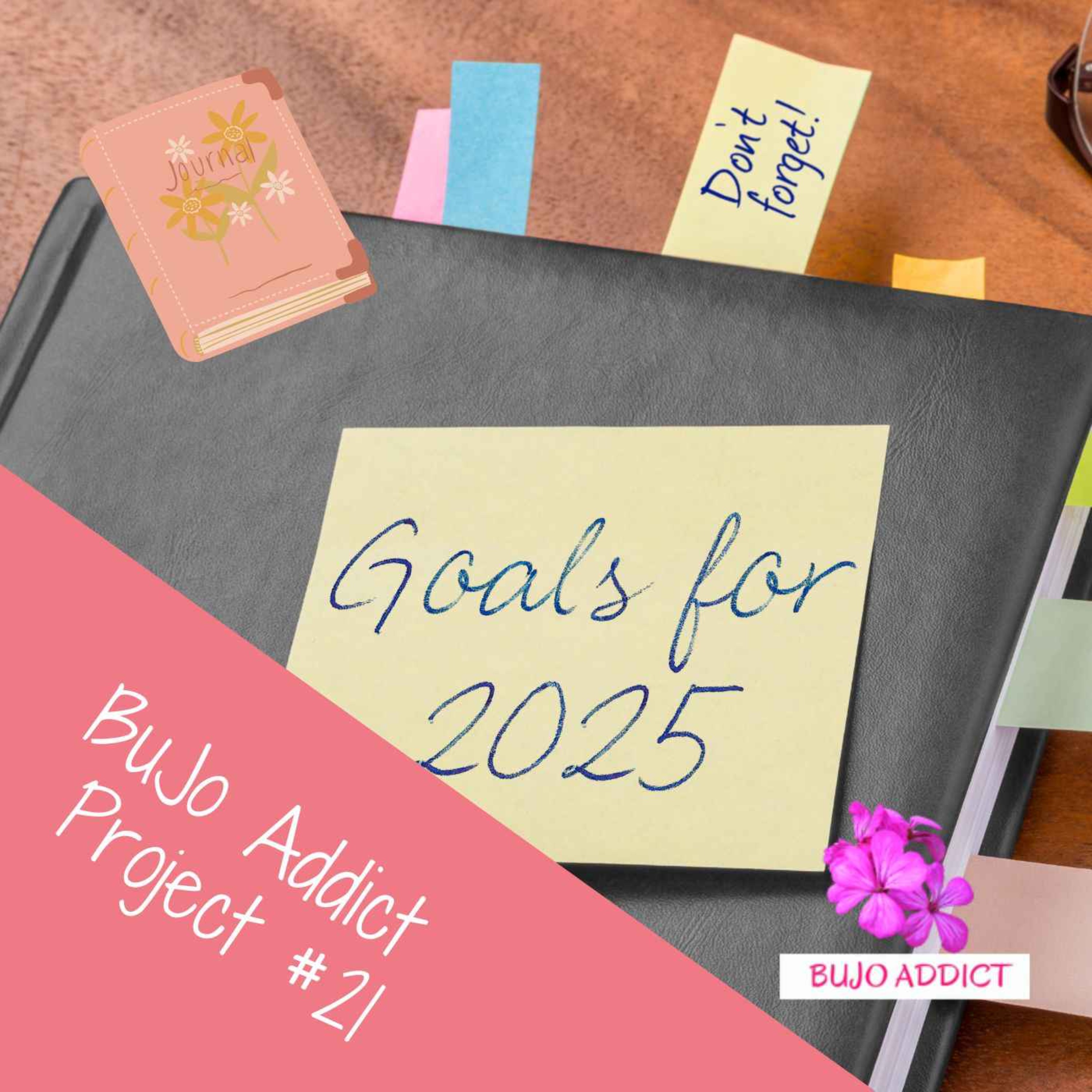 Préparation du Bullet Journal – Février 2025
