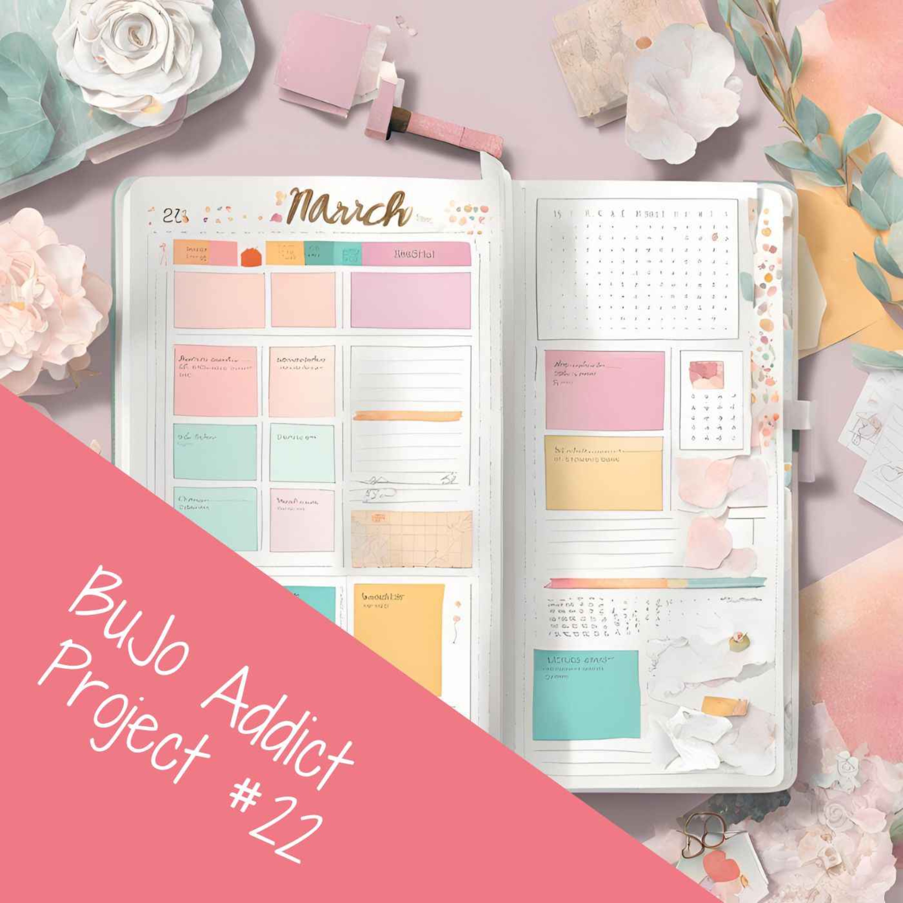 Mars 2025 dans ton Bullet Journal