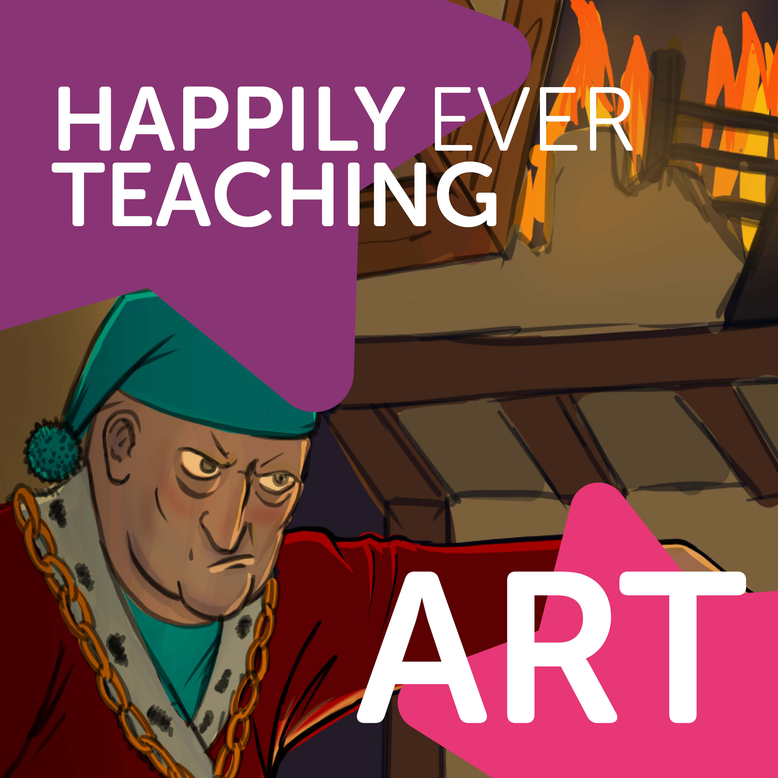 Teach Art with the Great Fire of London