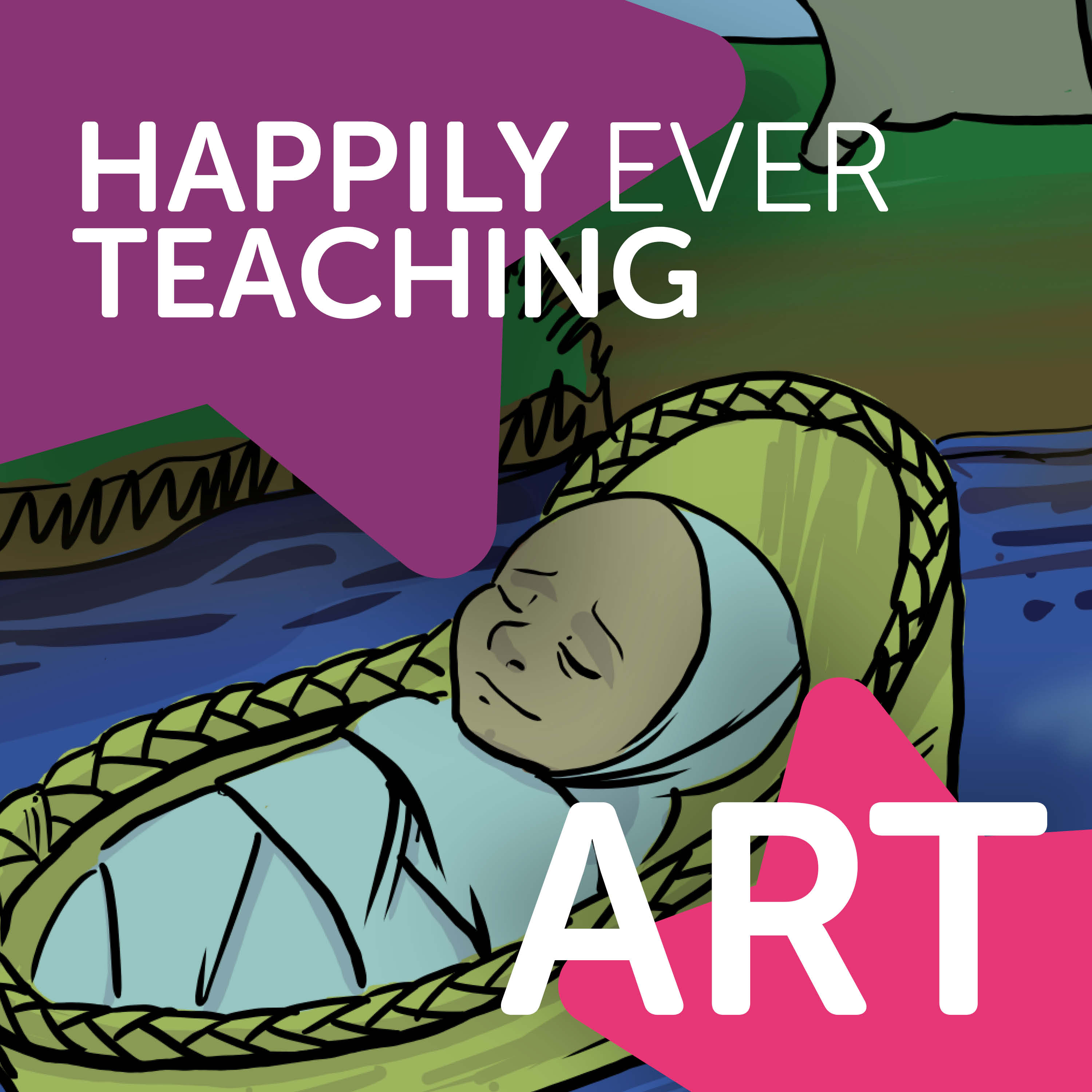 Teach Art with a Story for Foster Care Fortnight