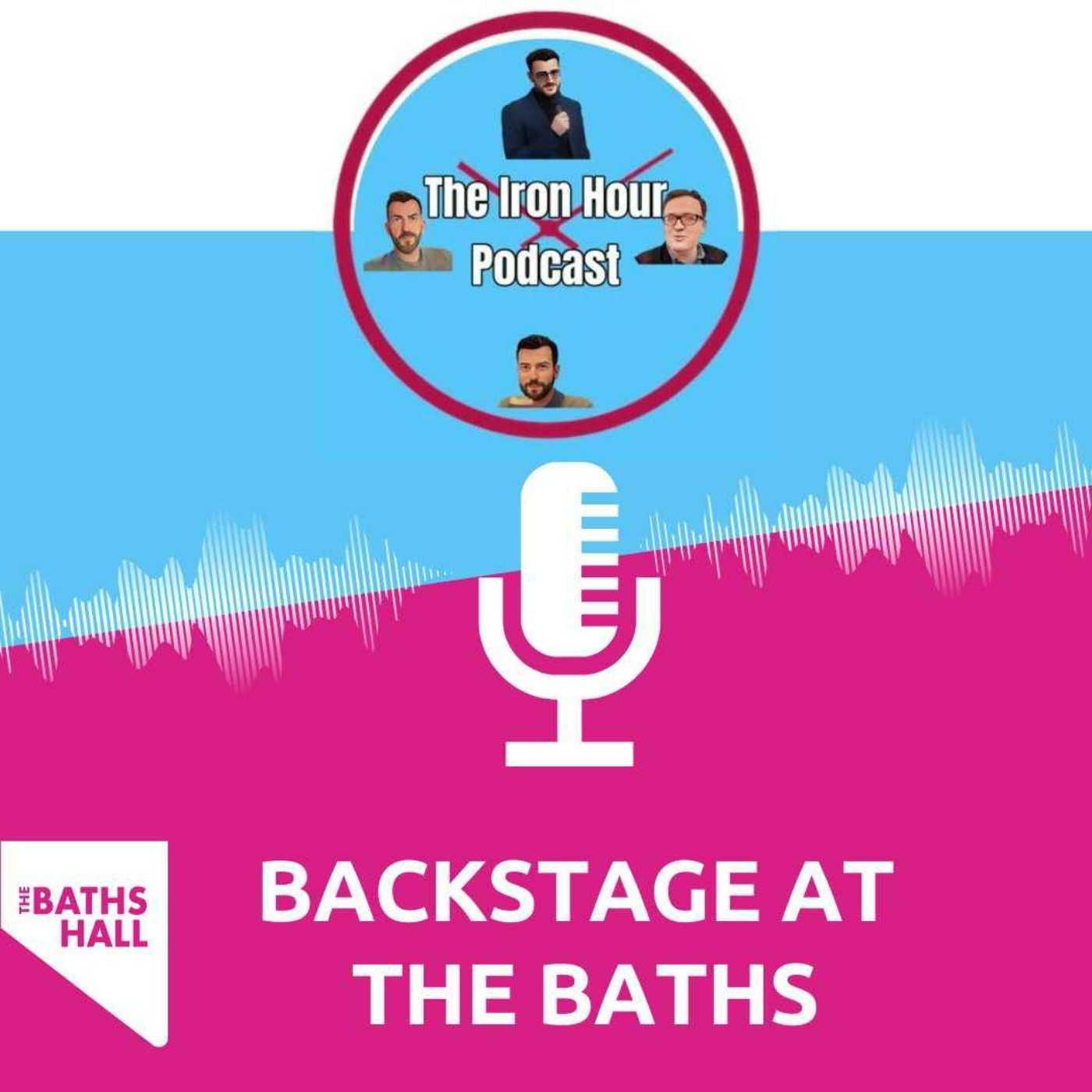 Backstage at The Baths