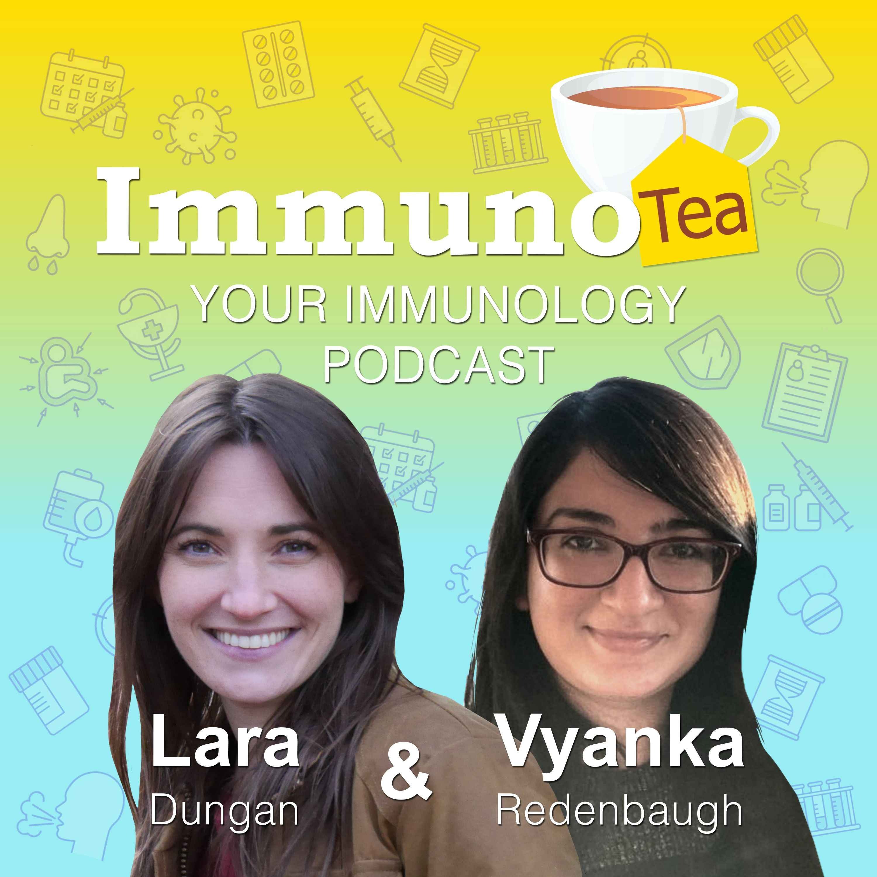 cover art for ImmunoTea Episode 4 - The Microbiome