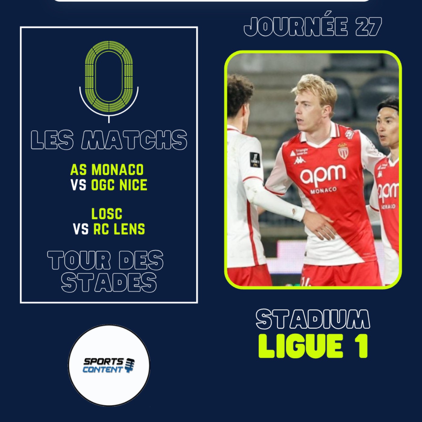 Journée 27 : Derby du Sud au Nord!