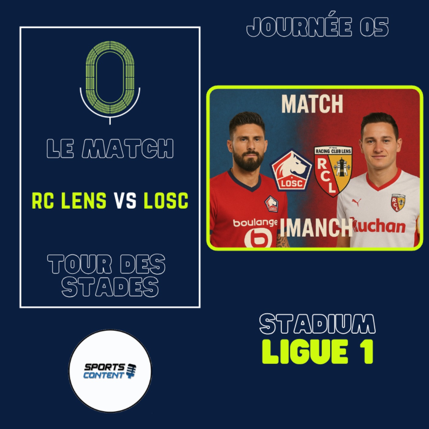 Journée 05 partie 1 : Le derby du Nord V1 25/26!