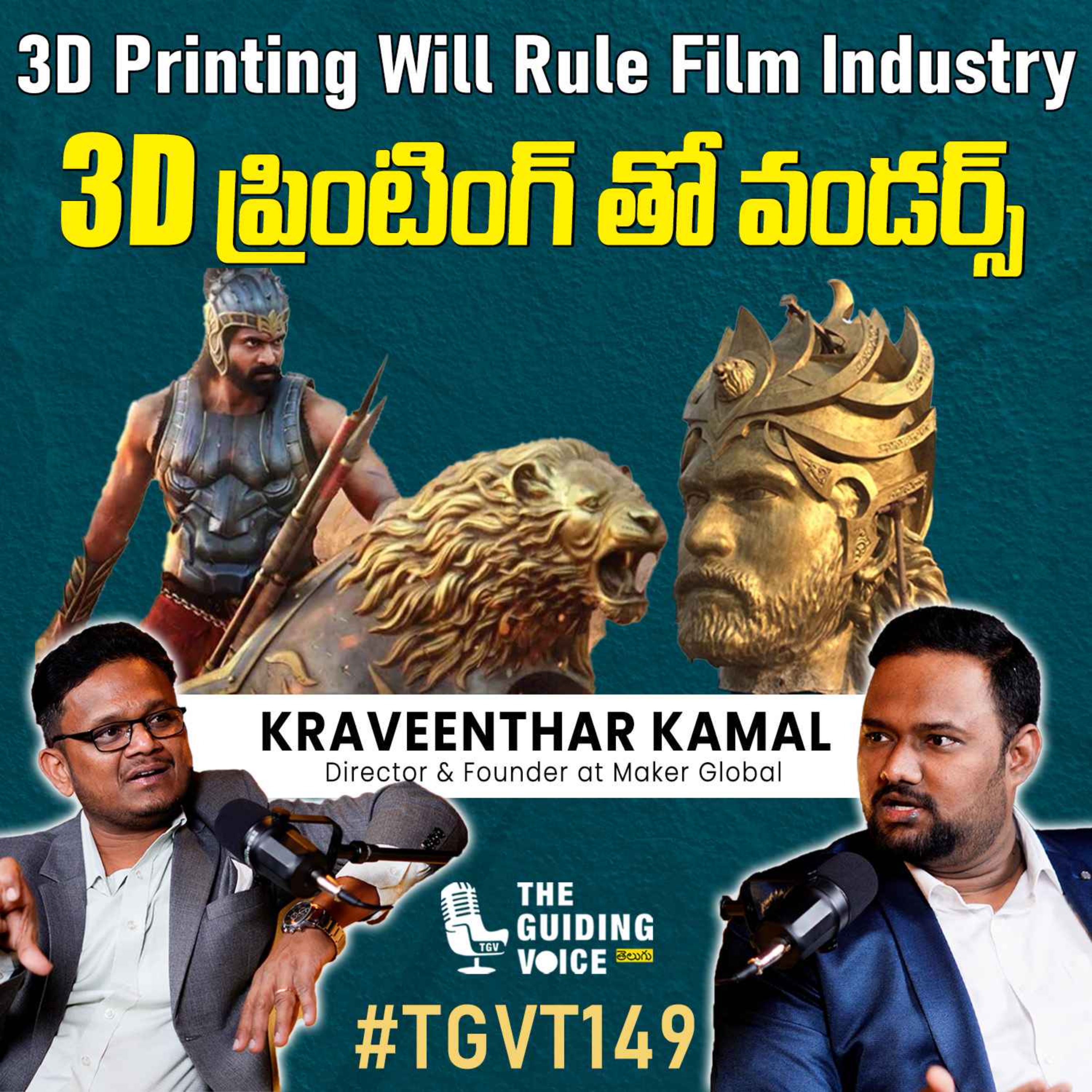 The Dark side of Entrepreneurship by Founder of Maker Global(3D printing for the film industry) | Kraveenthar Kamal | #TGVT149 episode artwork