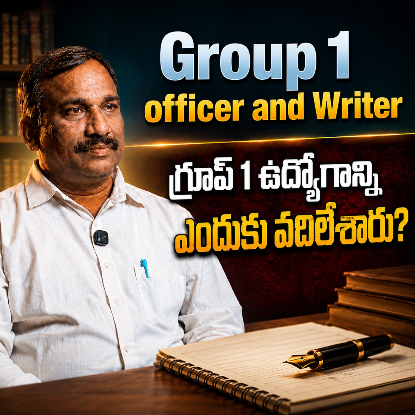 Group 1 Officer and Writer: ఎందుకు ఈ మార్పు? యువతకు స్ఫూర్తిదాయకమైన మాటలు | Uma Maheshwara Rao episode artwork