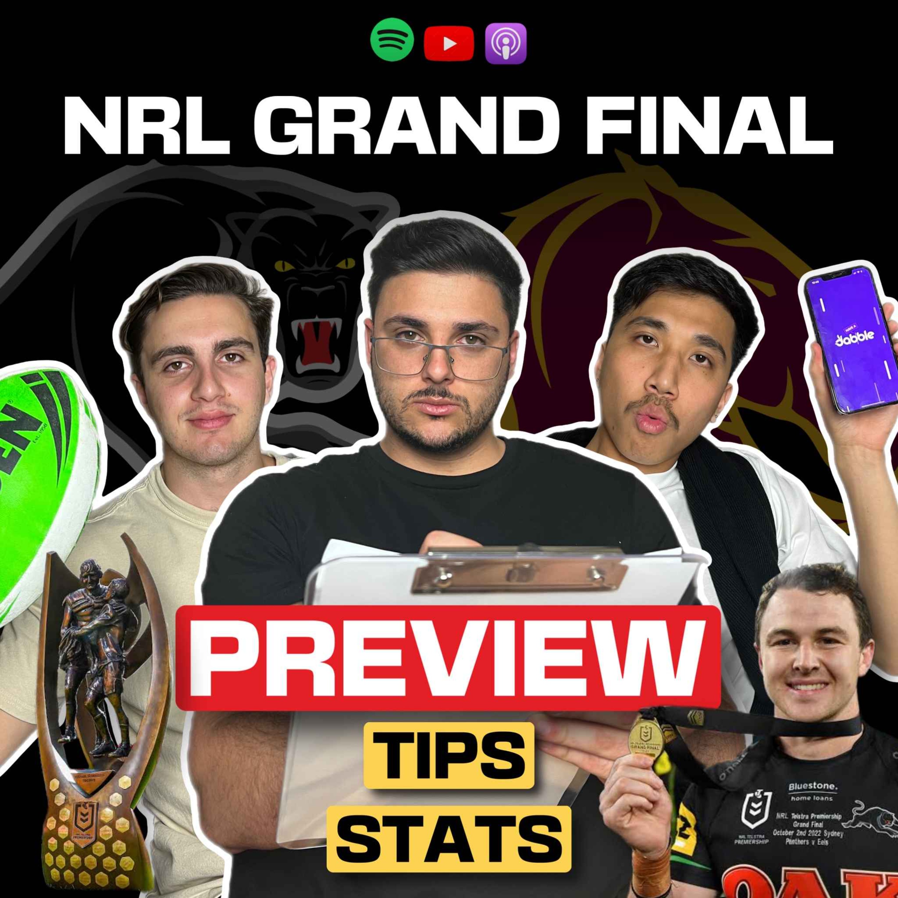 NRL Grand Final Preview, Tips & Stats: Penrith Panthers vs Brisbane Broncos