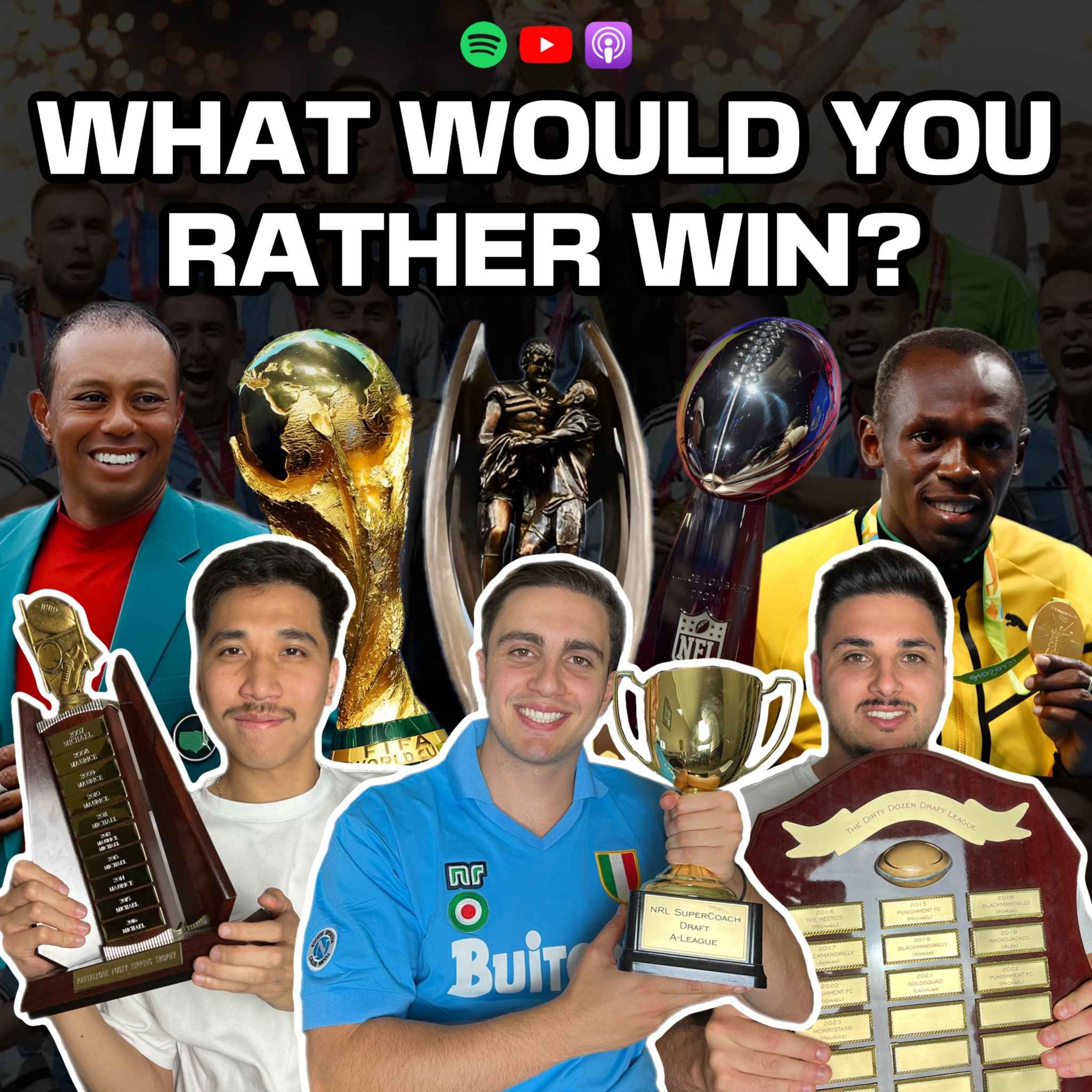 What Would You Rather Win?: FIFA World Cup or The SuperBowl, 2024 NRL Grand Final Conspiracy, The Everest Preview, Edwards or Tedesco for Aus #1, Dillon Danis Lawsuit