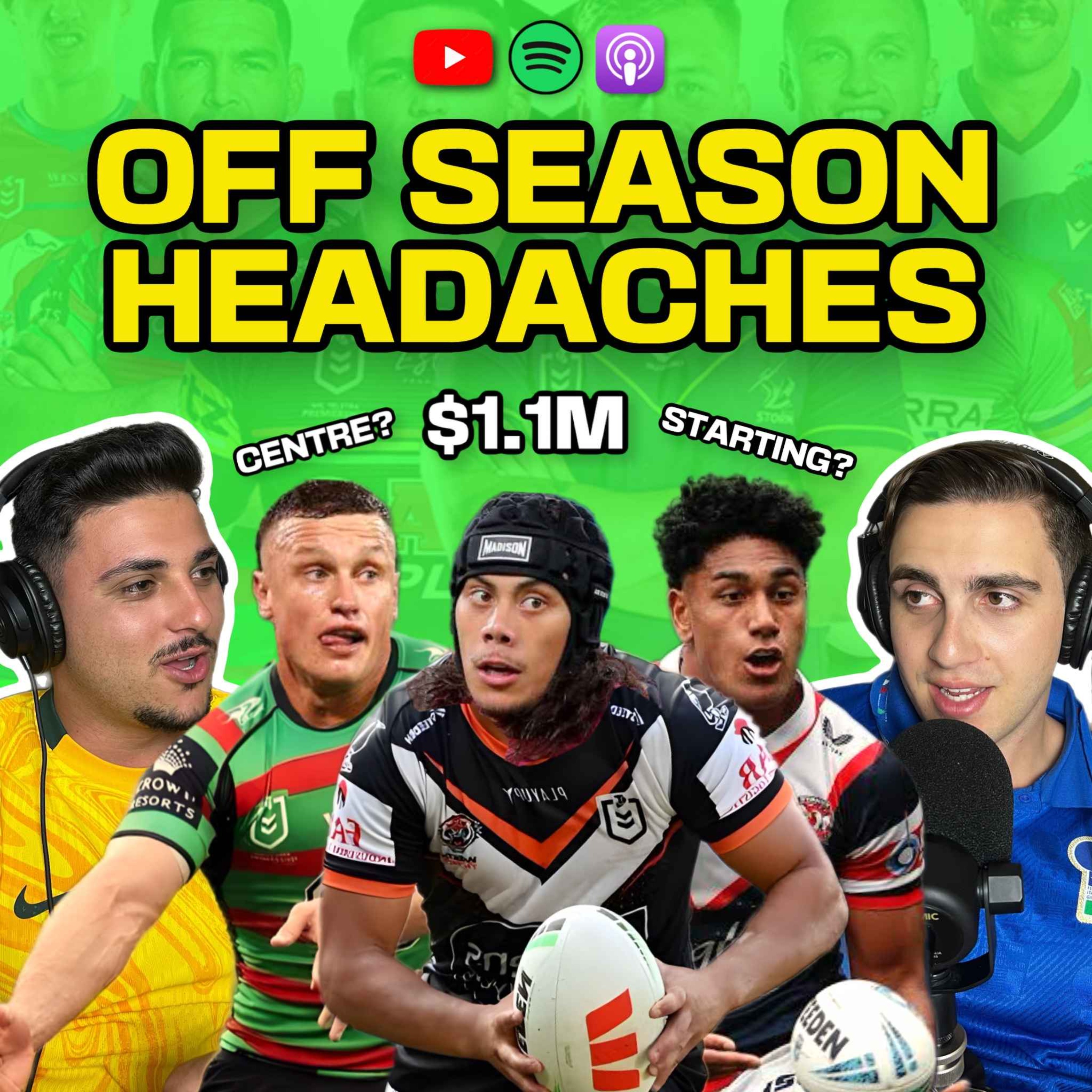 Off Season Headaches: Luai to Tigers, Wighton’s Best Position, El Masri's Unbeatable Record, Mystery Box Opening & Best Pick Up Line Ever?