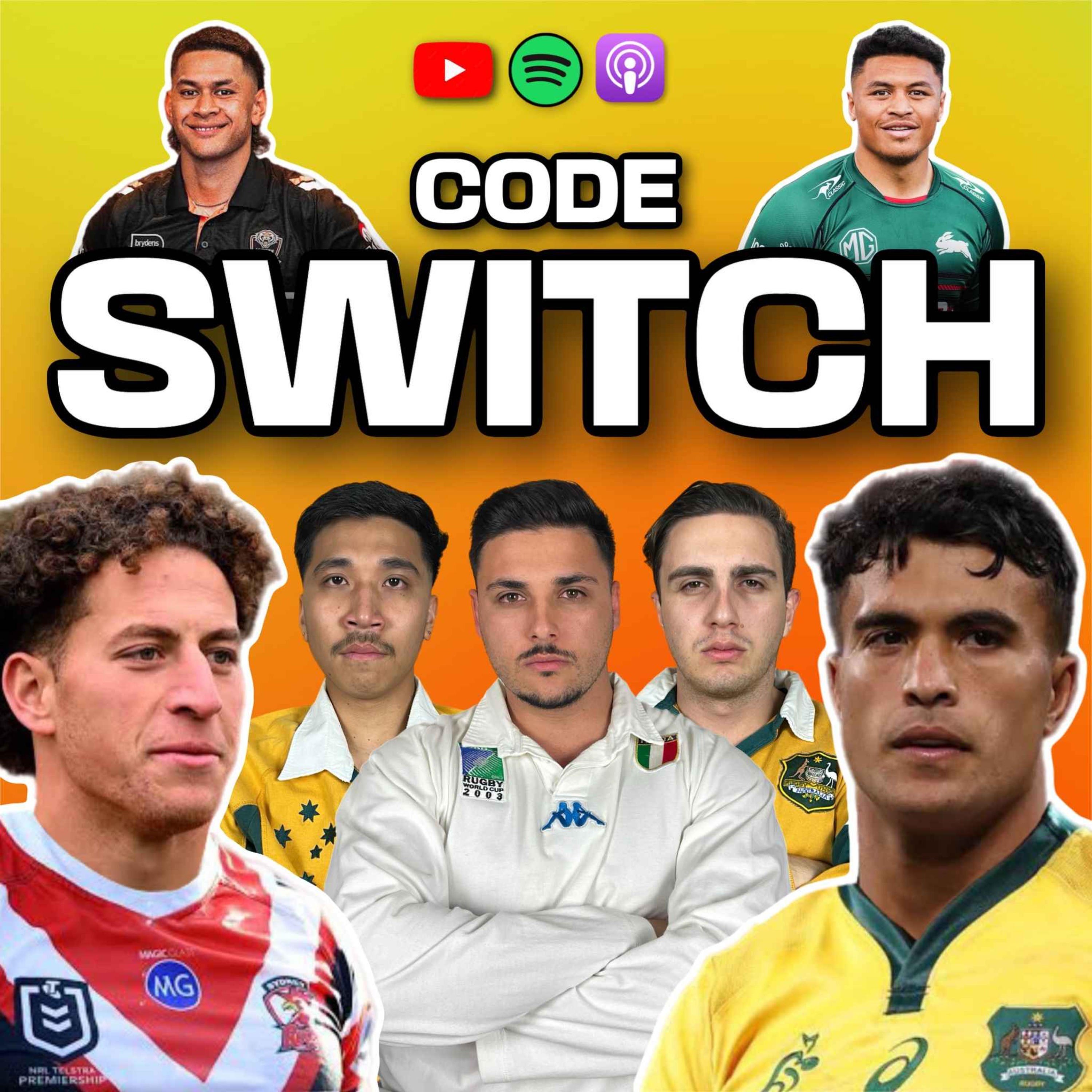 Code Switch: NRL Poaches Rugby Union Stars, Cowboys & Broncos Best 17 & QLD Maroons Legend Hijacks Our Live Stream